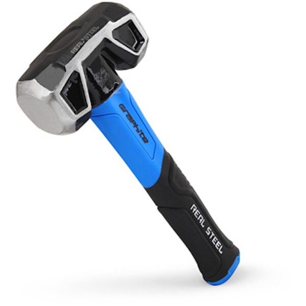 Hammer Sledge/Cross Strike 1.3Kg 3Lb Graph. Handle  Real Steel