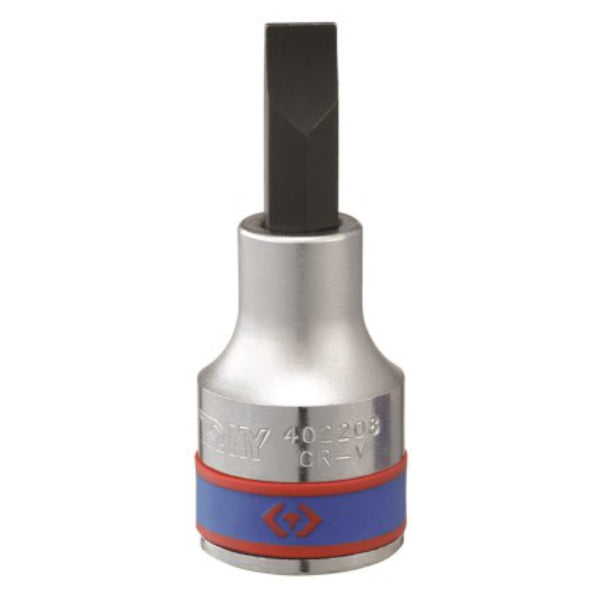 King Tony - Socket Bit 1/2' Slotted Head 10 X 60mm