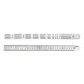 Groz Ruler Stainless Steel 300Mm Sr300