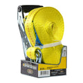Ratchet Tie Down Includes Hook Keeper 9M Yellow