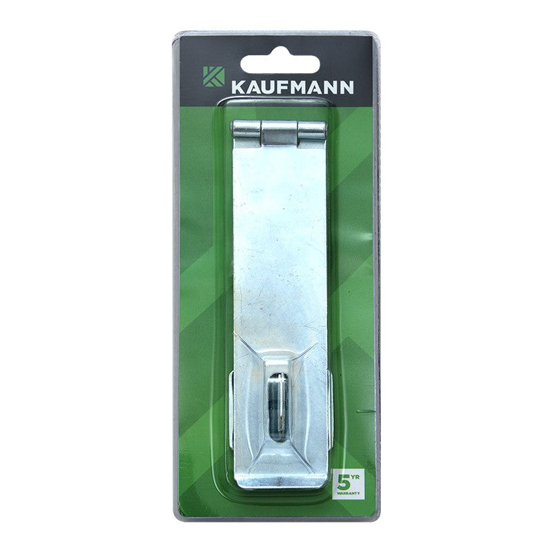 Kaufmann Hasp And Staple 152mm Safety Galv
