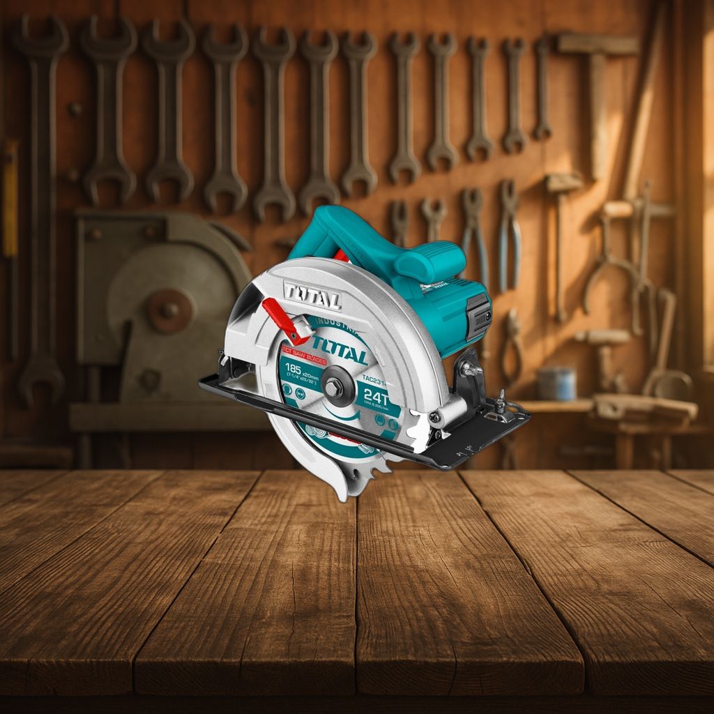 Total Circular Saw 220-240V 1400W 4800Rpm 185X20Mm