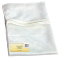 Washing Bag - Bathroom Accessories - White - Zip - 40 cm x 50 cm