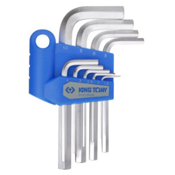 Allen Key Set 9 Piece 15-10mm Standard Length