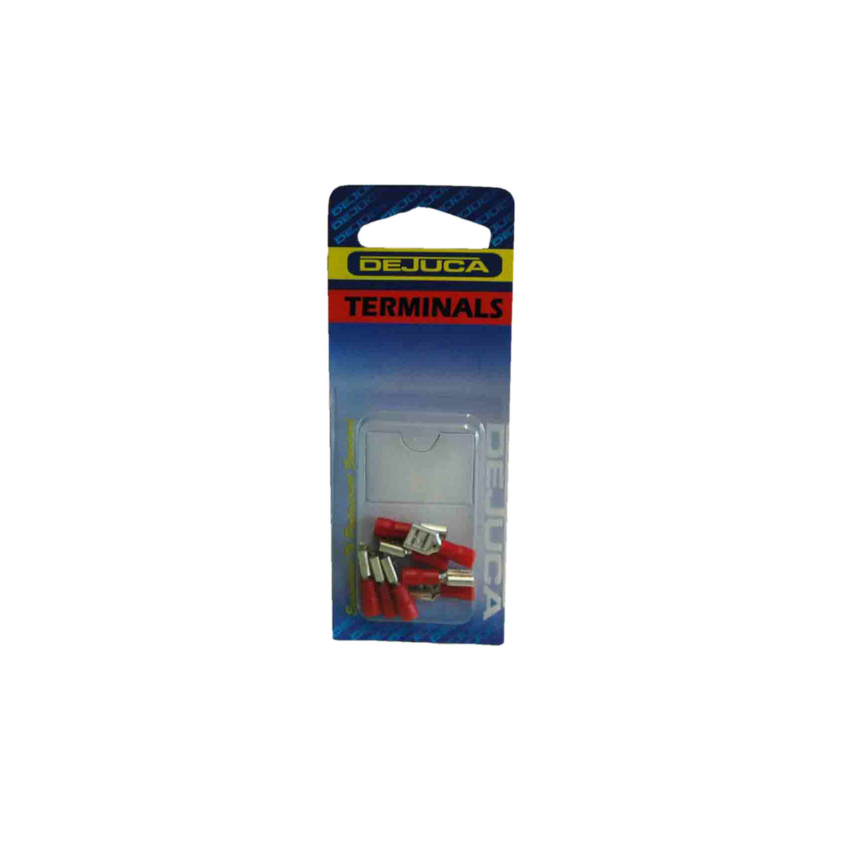 Dejuca - Terminal - Disconnect - Red - Female - 6.4mm - 8/Card