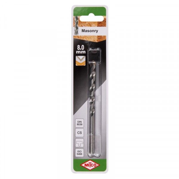 Mitco Masonry Drill Bit - 8.0 x 120mm