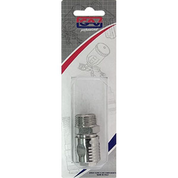 GAV Quick Coupler 1/2'M Packaged