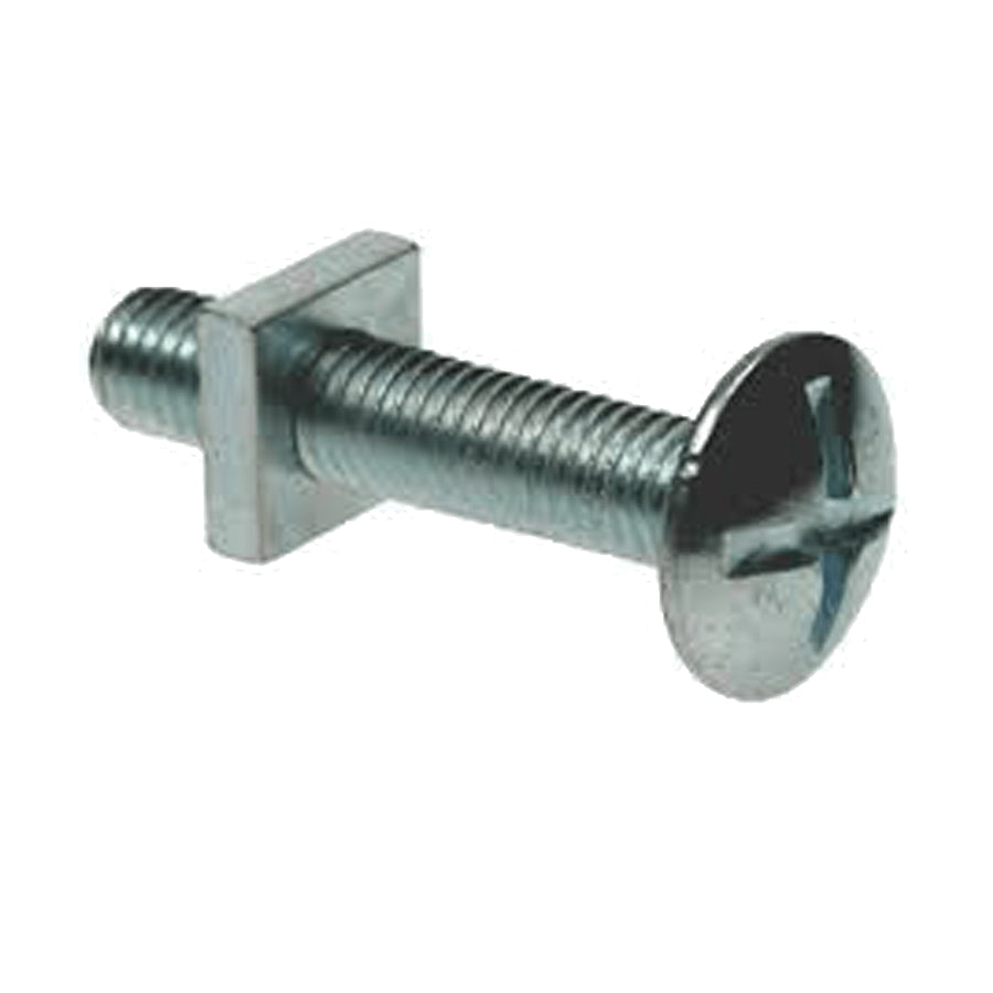 Bolts+Nuts Gutter M6X25 30Piece