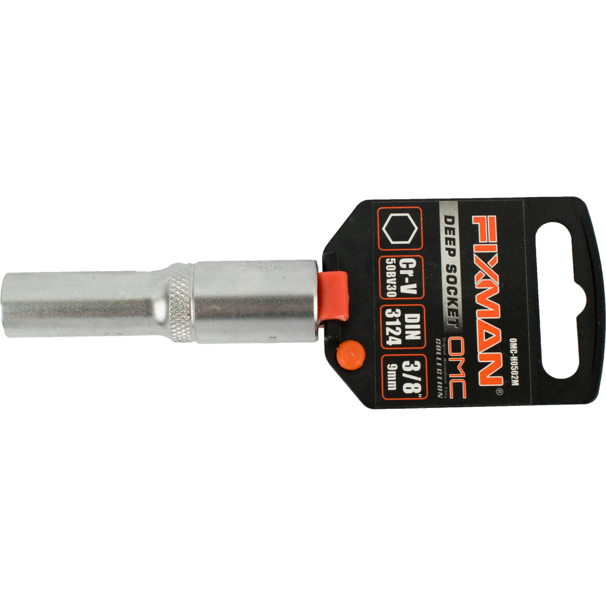 Fixman - Deep Socket - 3/8 Inch Drive - 9mm