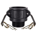Camlock - Pp Type B Female Coupler X Male Bsp 100mm