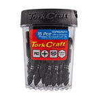 Tork Craft Impact Phil.2 X 50Mm Power Bit 15Pc Tic Tac Case Ph2