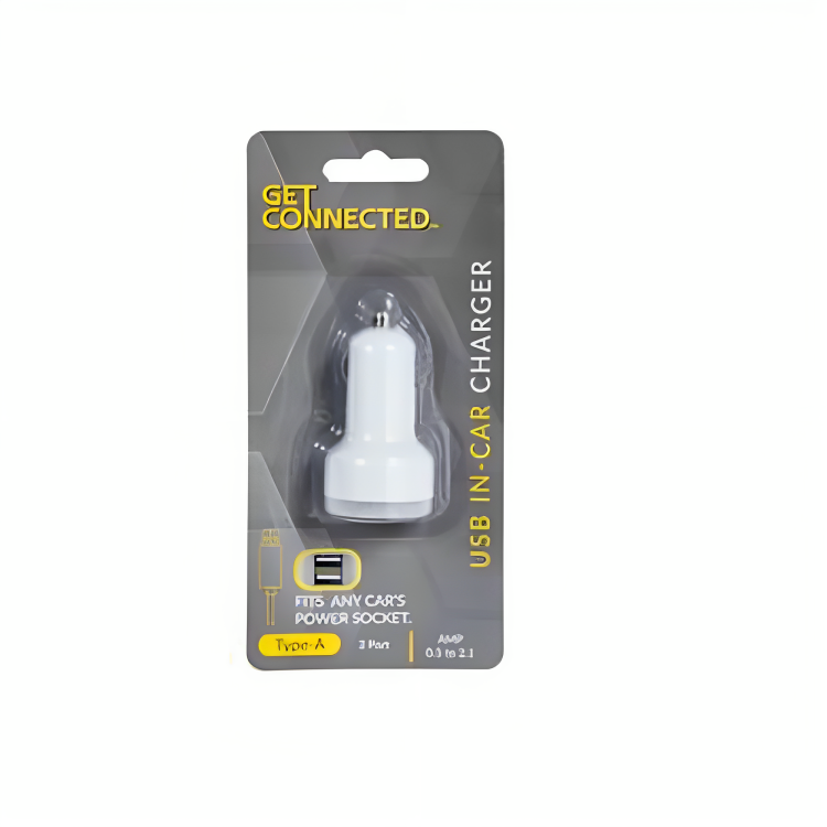 Usb in-car charger 2 port 2.1a