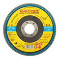 Tork Craft Flap Disc Round Edge Zirconium 115mm 80 Grit Flat