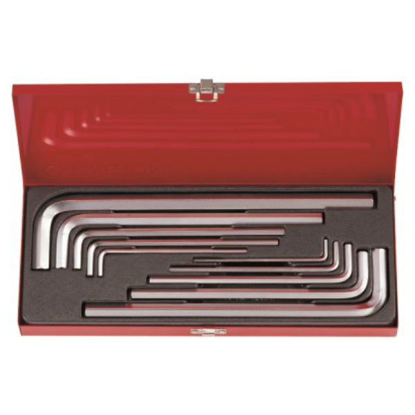 Allen Key Set 10 Piece Extra Long 3-17mm
