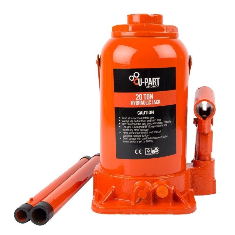 U-Part Bottle Jack - 20 Ton