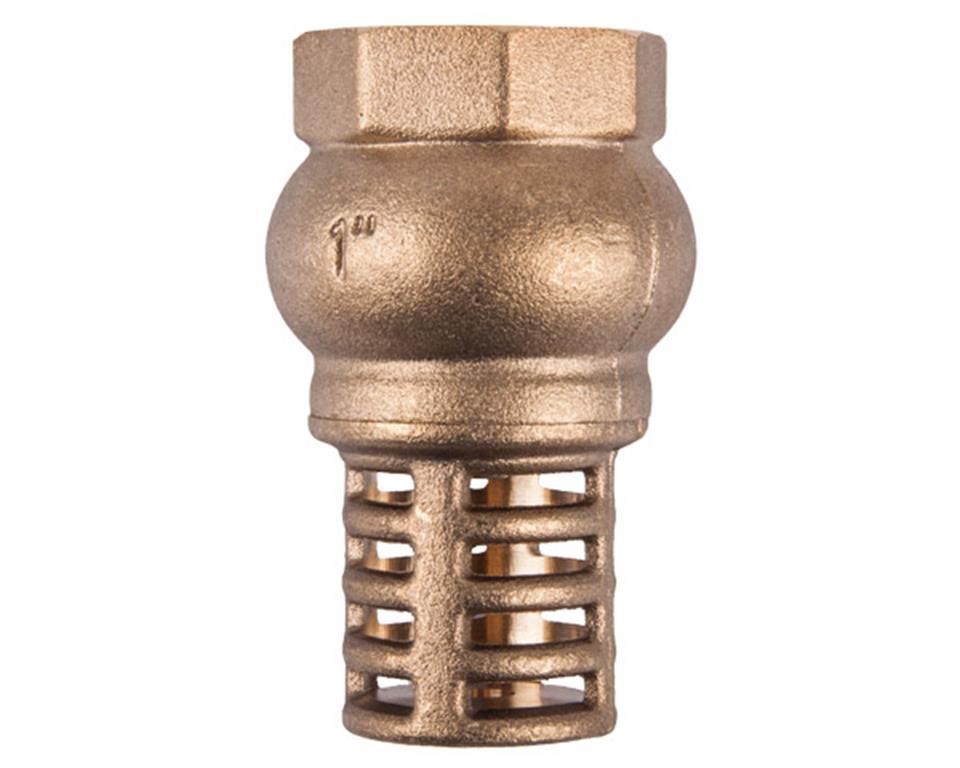 Torrenti Brass Foot Valve - 50mm