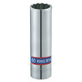 King Tony - 1/2' Spark Plug Socket 14Mm 12Pt Chrome Rubber