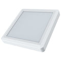 Square Ceiling Light 225mm White LED 4000K