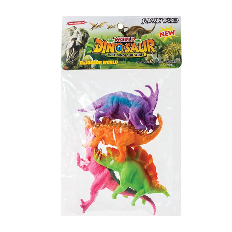 Bright Dinosaur Pack - 4 Piece