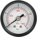 Aircraft Press. Gauge 40mm 1/4' Rear Fit 0-16Bar 0-1600Kpa