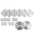 Pro-Tech - Dado Set 203mm x 15.88 x 24T 4 x 1/8' 3/32'1/16'