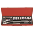 King Tony - Socket Set 1/2' 10-24Mm 12P