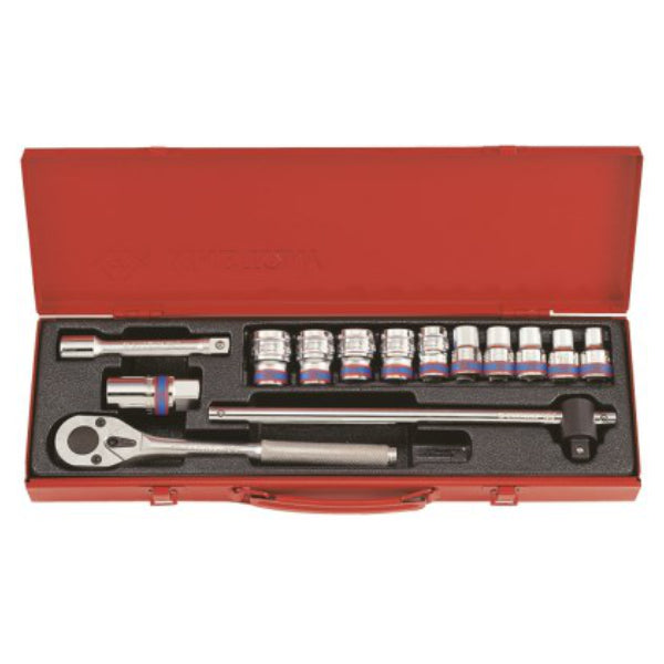 King Tony - Socket Set 1/2' 10-24Mm 12P