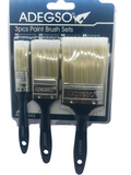 ADEGSO- 3 Piece Paint Brush Set