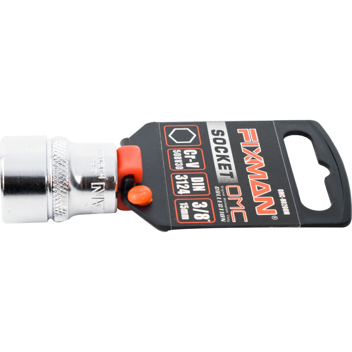 Fixman - Hex Socket - 3/8 Inch Drive - 15mm