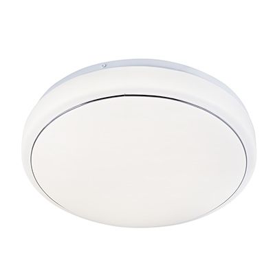 Power ceiling light 285mm Silver Ring LED 18w 4000K