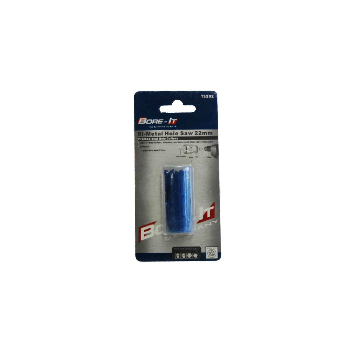 Bore-it - Hole Saw - Bi-metal - 22mm