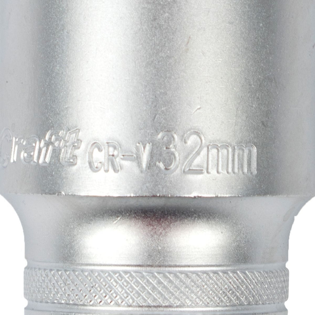 Tork Craft Socket 32Mm X 41.8Mm 1/2' Drive Crv 12 Point
