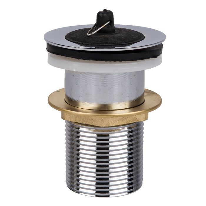 Pulse Waste Basin Brass Unslotted CP 32mm
