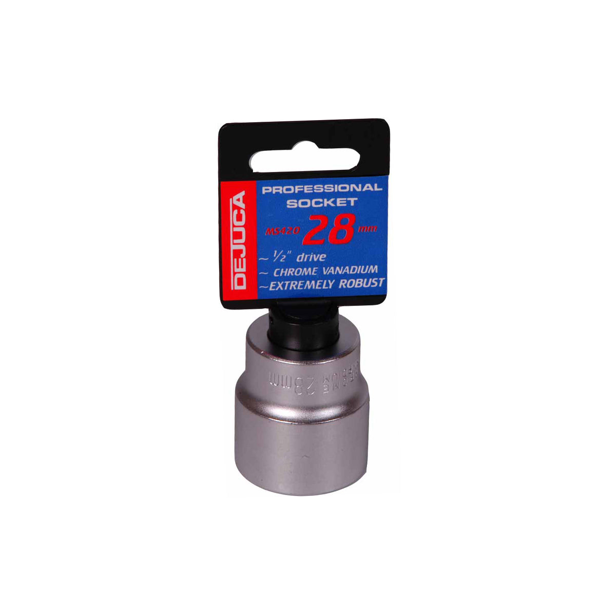 Dejuca - Socket - Cv - Fd - 1/2 Inch drive - 6pt - 28mm
