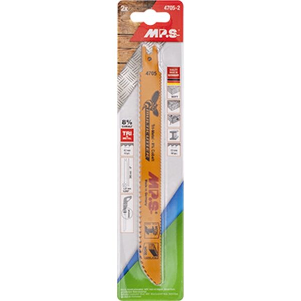 MPS Sabre Saw Softwood Long Multicutter U-Shank 6&10Tpi