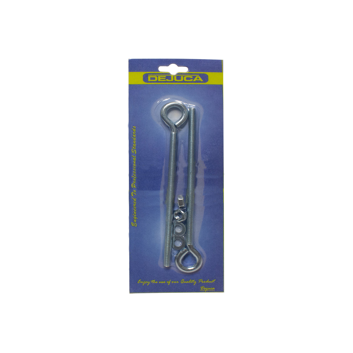 Dejuca - Eye Bolt with Nut - 8mm X 150mm - 2/pkt
