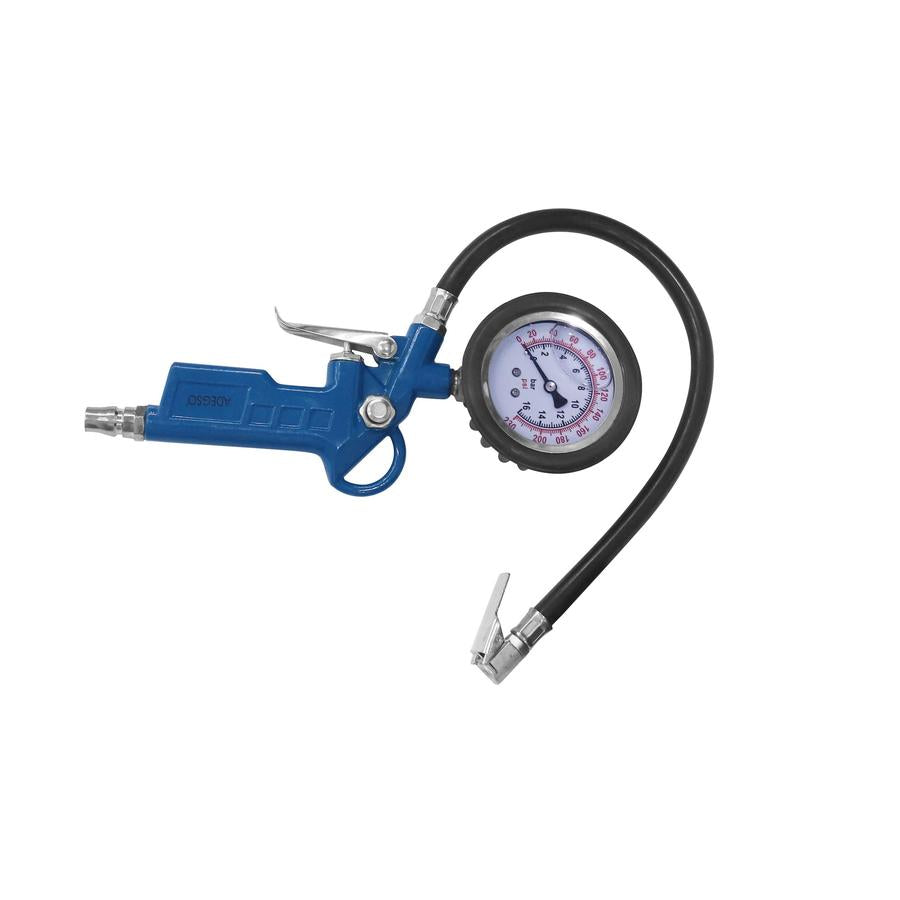 Adegso Heavy Duty Tyre Inflating Gun | Psi Gauge Version