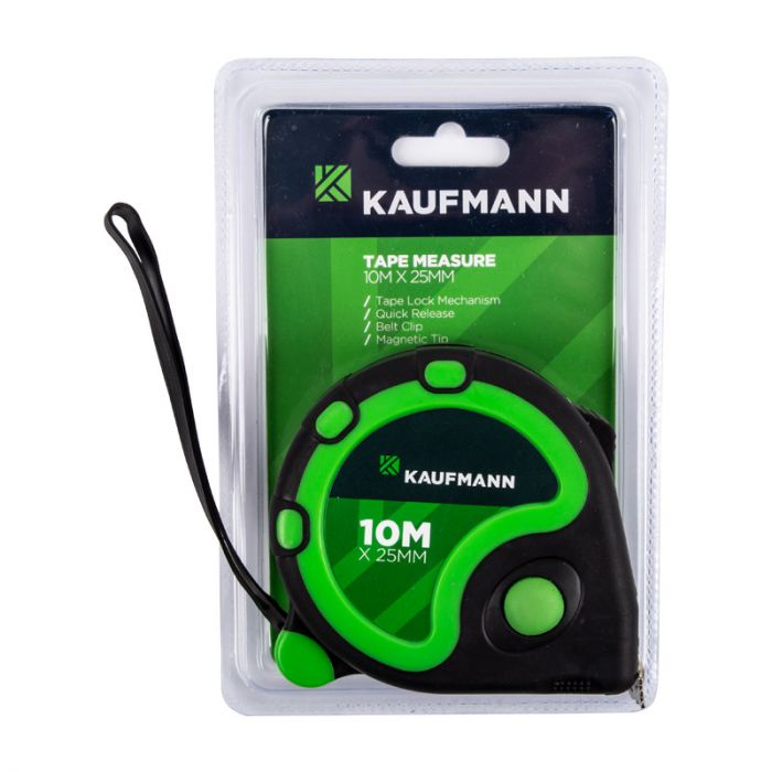 Kaufmann - Tape Measure Cr90 10Mx25mm