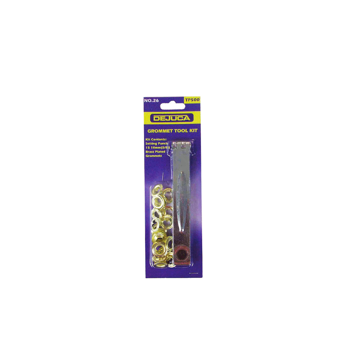 Dejuca - Gommet Tool Kit - N26 + 15 Eyelets - 10.0mm