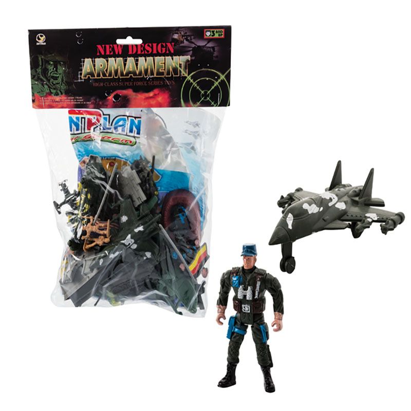 Military Figurine Playset - 55 Pieces