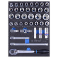 King Tony - Socket Set 37 Piece 1/2' Eva Foam