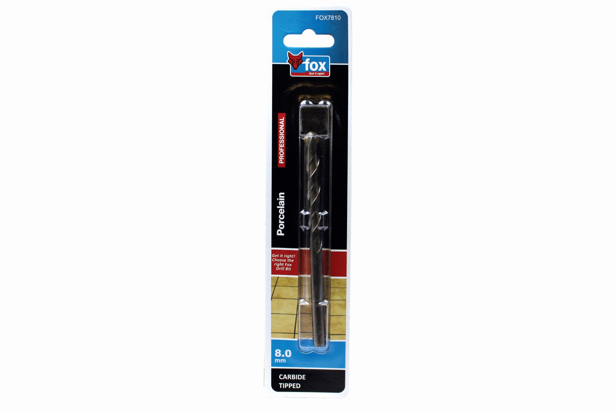 FOX Porcelain / Ceramic Drill Bit 8.0mm