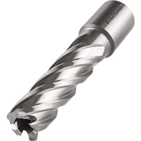 Tork Craft Annular Hole Cutter Hss 16 x 55mm Broach Slugger Bit