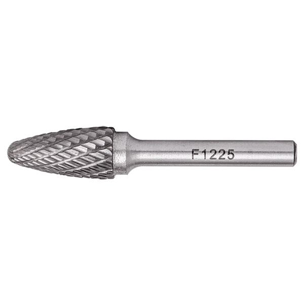 Tork Craft Rotary Burr Tungsten 12x25x6mm Round Point