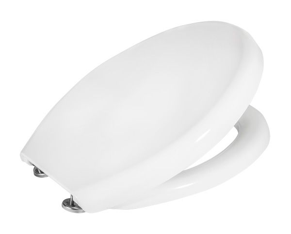 Wirquin S-1 Toilet Seat and Cover - White (2.2kg)