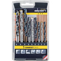Alpen Wood-Steel-Masonry Drill Bit Set 9 Piece 5 6-8
