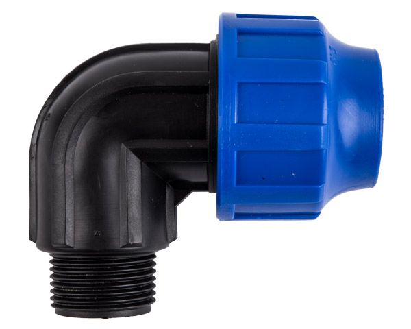 Agrinet Male Compression Elbow - 63 x 2