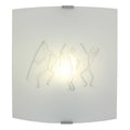 Grafik Ethnic - Wall Light - 280mm - Silver