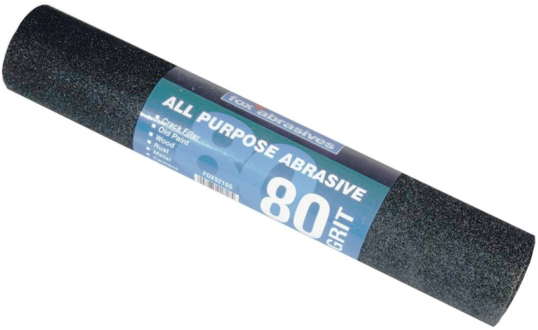 FOX Floor Sanding Roll 300X1.0M 80G