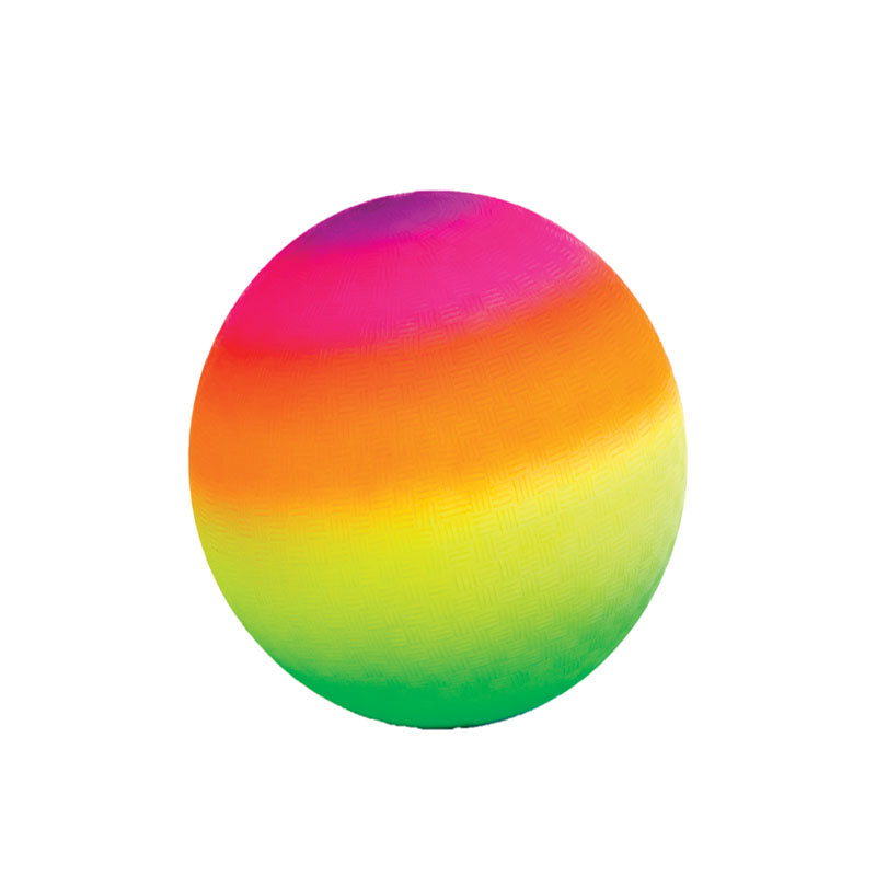 Ball - Textured - Rubber - Rainbow - 20cm